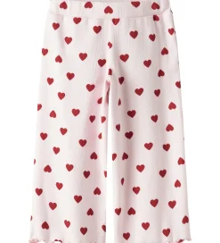 Juletøj|Bukser Og Jeans|Name It Bukser - Hulmønster - NmfRusla - Mauve Morn m. Print