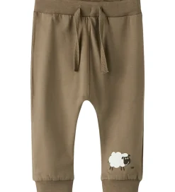 Bukser Og Jeans|Name It Bukser - NbmVobbi - Walnut/Sheep