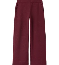 Bukser Og Jeans|Name It Bukser - NkfRoka - Wide - Burgundy