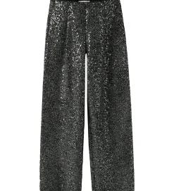 Bukser Og Jeans|Pigetøj|Name It Bukser - NkfSura - Sort m. Glimmer