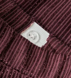 Juletøj|Bukser Og Jeans|Name It Bukser - NmfRisilk - Burgundy m. Glimmer