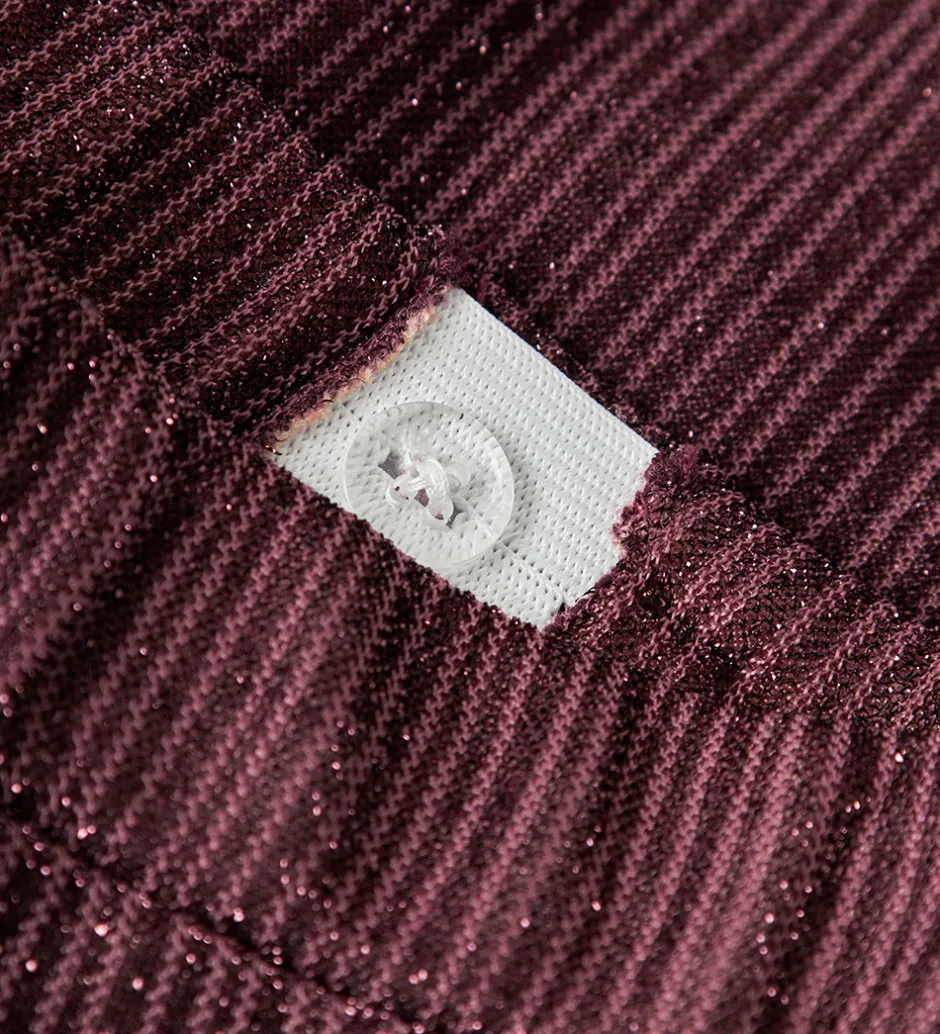 Juletøj|Bukser Og Jeans|Name It Bukser - NmfRisilk - Burgundy m. Glimmer