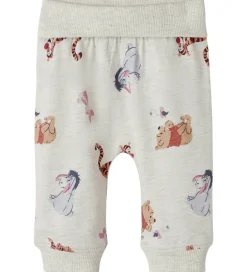 Drengetøj|Bukser Og Jeans|Name It Bukser - Peter Plys - NbnOllu - Peyote Melange