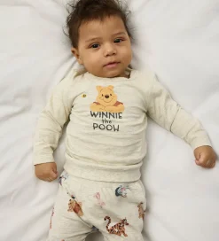 Drengetøj|Bukser Og Jeans|Name It Bukser - Peter Plys - NbnOllu - Peyote Melange