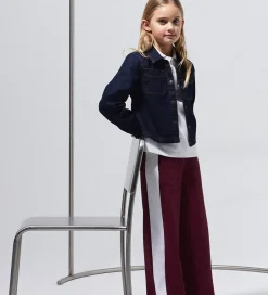 Bukser Og Jeans|Name It Bukser - Piqué - NkfRivea - Wide - Burgundy