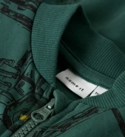 Cardigans|Drengetøj|Name It Cardigan - NmmStorm - Bistro Green