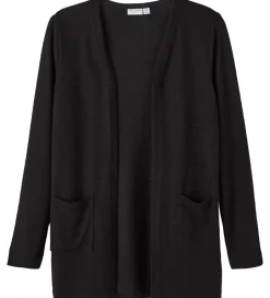 Striktrøjer|Name It Cardigan - Noos - Strik - NkfVicti - Sort