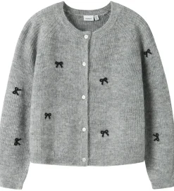 Cardigans|Name It Cardigan - Strik - NkfRifey - Grey Melange