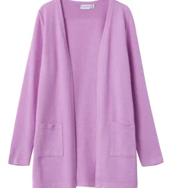 Striktrøjer|Name It Cardigan - Strik - Noos - NkfVicti - Violet Tulle