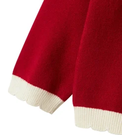 Juletøj|Cardigans|Name It Cardigan - Strik - NmfRalbo - Jester Red