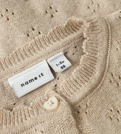 Cardigans|Name It Cardigan - Strik - NbfRolia - Cement