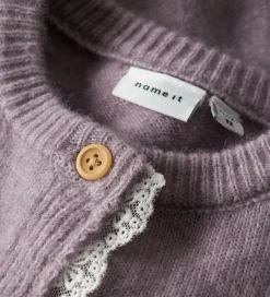 Cardigans|Name It Cardigan - Strik - NmfRikimmi - Keepsake Lilac