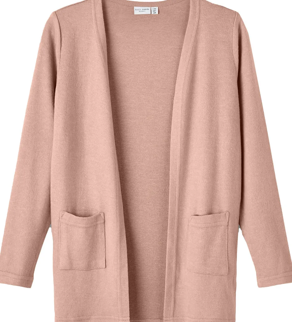 Striktrøjer|Name It Cardigan - Strik - Noos - NkfVicti - Rose Cloud