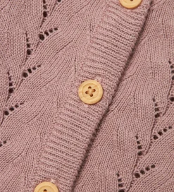 Striktrøjer|Name It Cardigan - Strik - Noos - NmfBanni - Deauville Mauve