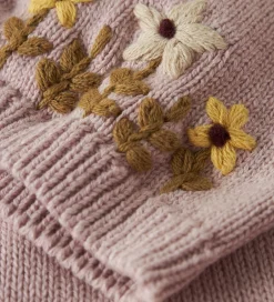 Striktrøjer|Name It Cardigan - Strik - NbfKamma - Burnished Lilac