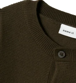 Striktrøjer|Name It Cardigan - Strik - NmmLuther - Turkish Coffee