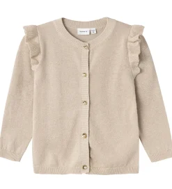 Striktrøjer|Name It Cardigan - Strik - Noos - NmfAbinne - Peyote/Tone In Ton