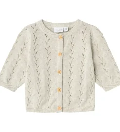 Striktrøjer|Name It Cardigan - Strik - Noos - NmfBanni - Peyote Melange