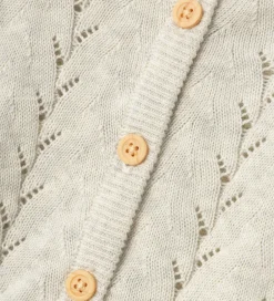 Striktrøjer|Name It Cardigan - Strik - Noos - NmfBanni - Peyote Melange