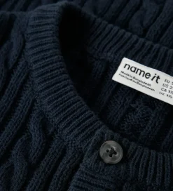 Cardigans|Name It Cardigan - Strik - NmmRoman - Navy Blazer