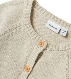 Striktrøjer|Name It Cardigan - Strik - NbfKamma - Peyote Melange