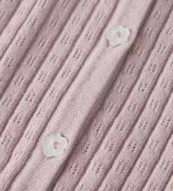 Striktrøjer|Name It Cardigan - Strik -NbfKind - Burnished Lilac