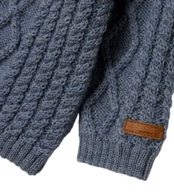 Cardigans|Striktrøjer|Name It Cardigan - Uld - Strik - NbmWrilla - Folkstone Gray