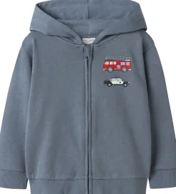 Cardigans|Name It Cardigan m. Hætte - NmmVoltinus - Flint Stone/Fire Truck