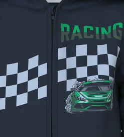 Cardigans|Name It Cardigan m. Hætte - NmmVoltinus - Navy Blazer/Racing