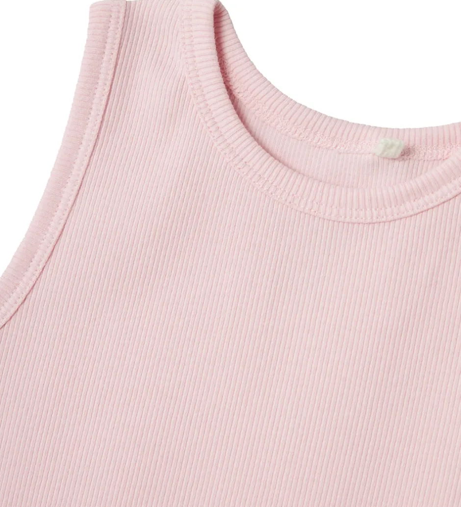 Toppe|Name It Crop Top - NkfNakal - Parfait Pink
