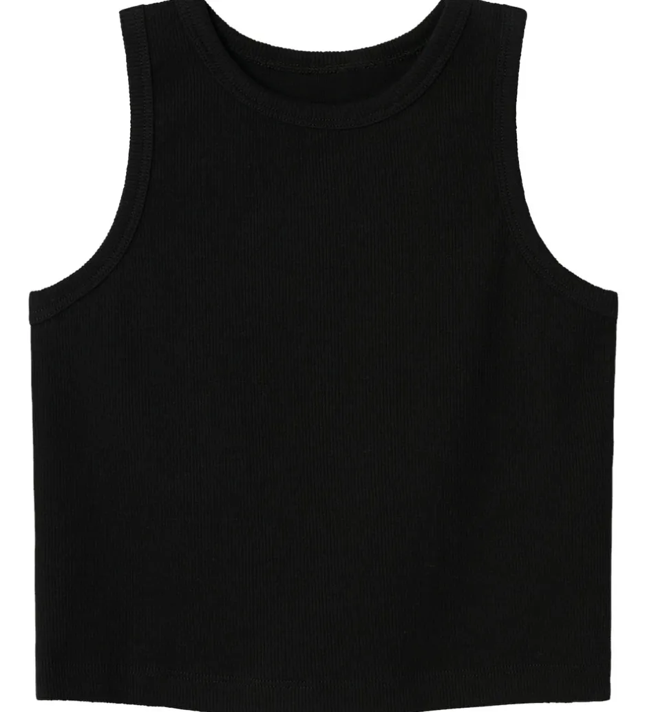 Toppe|Name It Crop Top - NkfNakal - Black