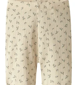 Shorts Og Knickers|Name It Cykelshorts - Rib - NmfHoise - Sun Kiss m. Blomster