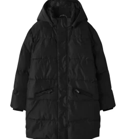 Basis|Overgangsjakker|Name It Dynefrakke - Noos - NkfMedow03 - Sort