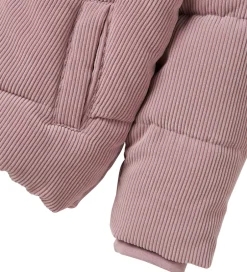 Overgangsjakker|Dunjakker Og Dynejakker|Name It Dynejakke - Fløjl - NkfMelina - Mauve Shadows