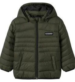 Overgangsjakker|Dunjakker Og Dynejakker|Name It Dynejakke - NmmMarble - Deep Depths