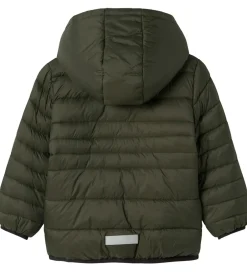 Overgangsjakker|Dunjakker Og Dynejakker|Name It Dynejakke - NmmMarble - Deep Depths