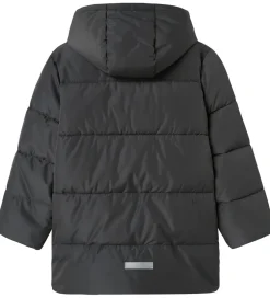 Overgangsjakker|Dunjakker Og Dynejakker|Name It Dynejakke - Noos - NkmMedow03 - Grey Pinstripe