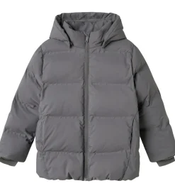 Basis|Overgangsjakker|Name It Dynejakke - Noos - NknMusk - Quiet Shade