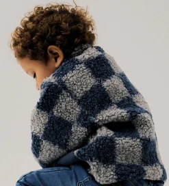 Fleece|Name It Fleccejakke - Teddy - NmmOrlando - Insignia Blue