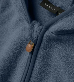 Fleece|Name It Fleecedragt - NbnMeeko - Vintage Indigo m. Ører