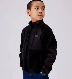 Fleece|Name It Fleecejakke - Noos - NknMyles - Sort