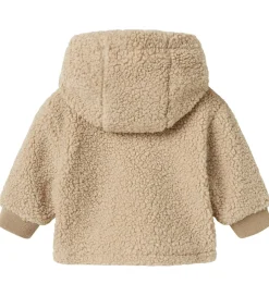 Fleece|Name It Fleecejakke - Teddy - NbnMilo - Pure Cashmere