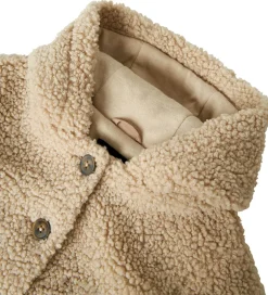 Fleece|Name It Fleecejakke - Teddy - NbnMilo - Pure Cashmere
