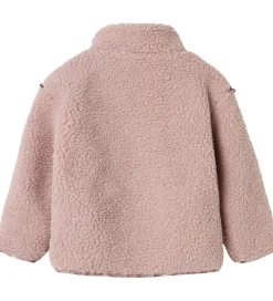 Fleece|Name It Fleecejakke - Teddy - NmfMinna - Violet Ice