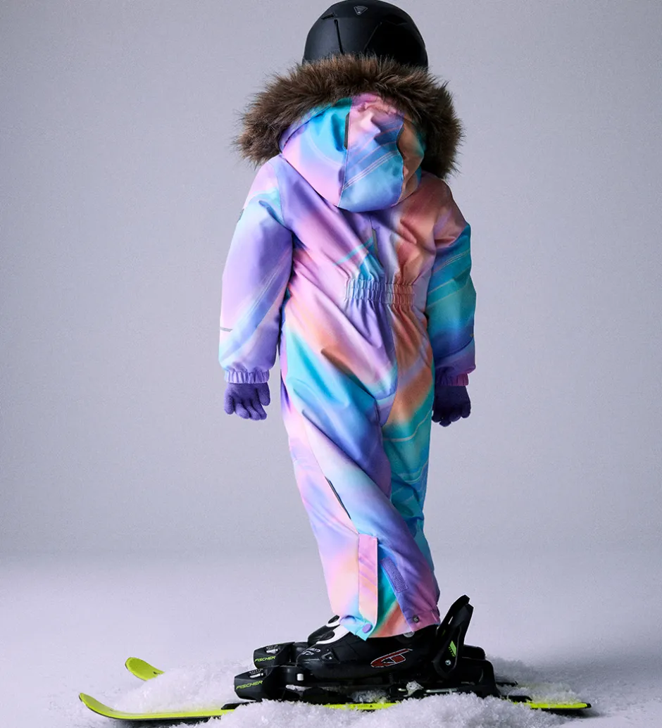 Flyverdragter|Basis|Name It Flyverdragt - NmfSnow10 - Noos - Sunlit Allium/IRIDECENT