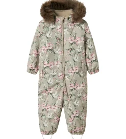 Flyverdragter|Basis|Name It Flyverdragt - NmfSnow10 - Noos - Pure Cashmere/MELLOW FL