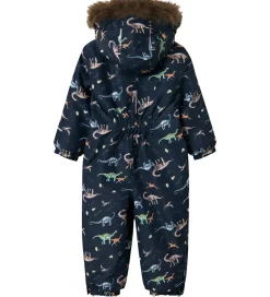 Basis|Flyverdragter|Name It Flyverdragt - Noos - NmmSnow10 - Dark Sapphire/DINO EART