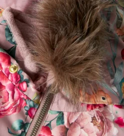 Flyverdragter|Basis|Name It Flyverdragt - Noos - NmfSnow10 - Woodrose/Flower Rabbit