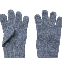 Handsker Og Luffer|Name It Handsker - Uld - NmmWholla - Folkstone Gray