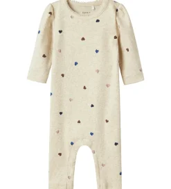 Heldragter|Name It Heldragt - Rib - NbfNutti - Peyote Melange m. Hjerter